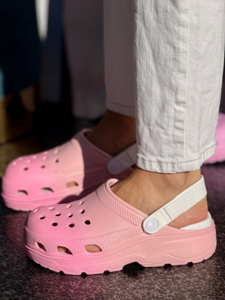 Saboti Cod: ER-89 Pink/White - Img 2