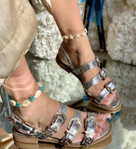 Sandale cod: LL11-100 Silver - Img 2