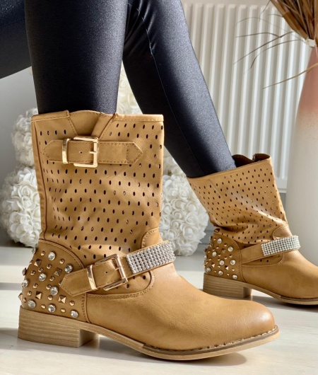 Cizme de vara cod: AB-016 KHAKI