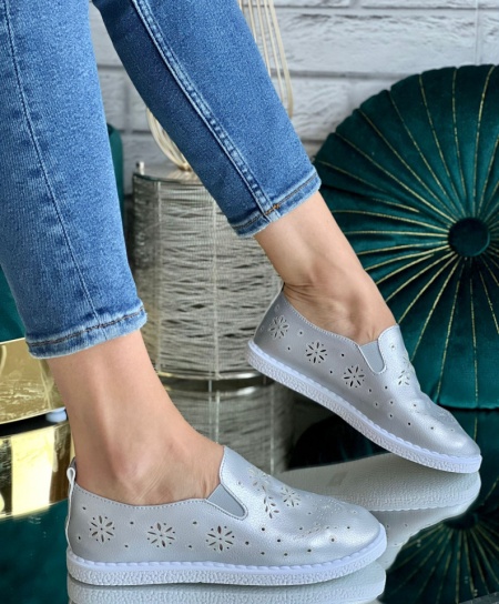 Espadrile Cod: 68 Silver - Img 2