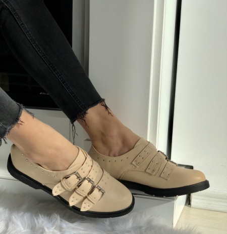 Pantofi Cod: FN365 Beige - Img 3