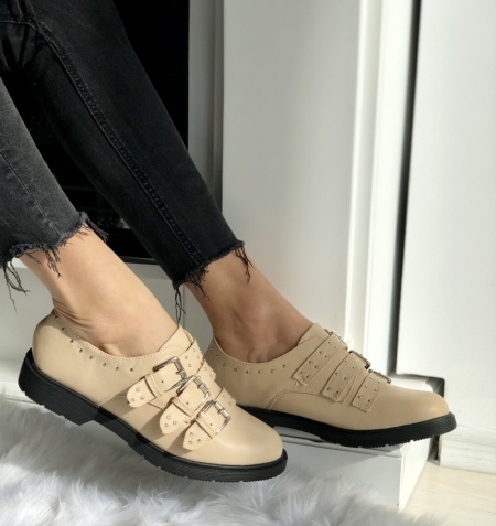 Pantofi Cod: FN365 Beige - Img 5