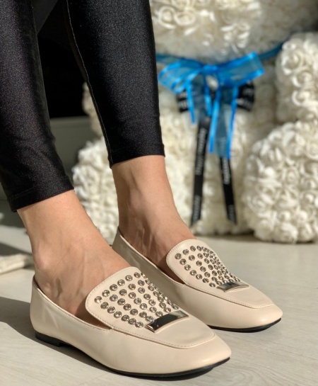 Pantofi cod: G007 Beige