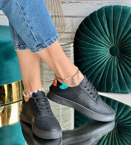 Pantofi Sport Cod: A62 Black - Img 2