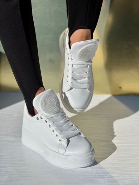 Pantofi Sport Cod: H203 White - Img 5