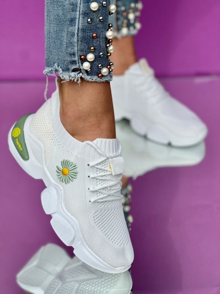 Pantofi sport cod: R20White - Img 2