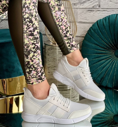 Pantofi Sport Cod: X-2850 White - Img 3