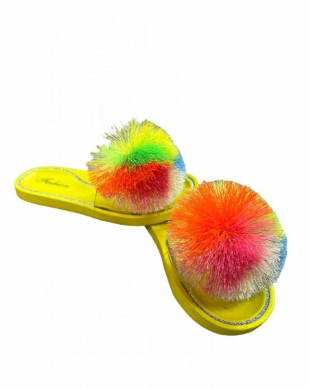 Papuci cod:M23Yellow - Img 2