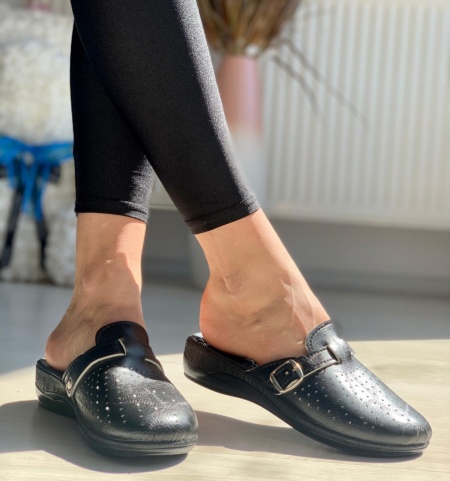 Papuci Dama Cod: 112 Black - Img 3