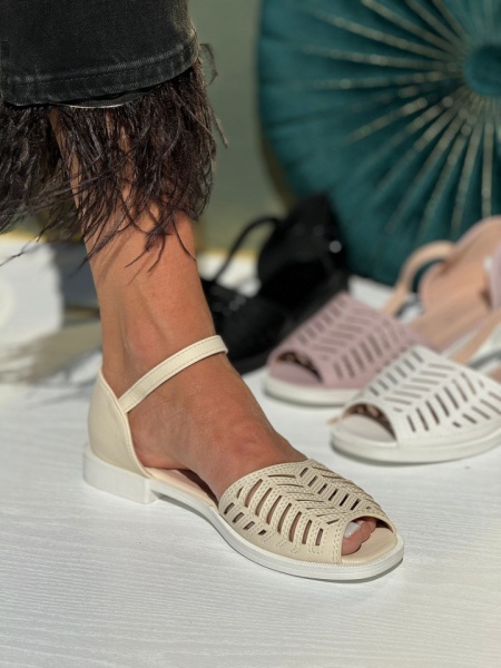 Sandale Cod: A-02 Beige - Img 2