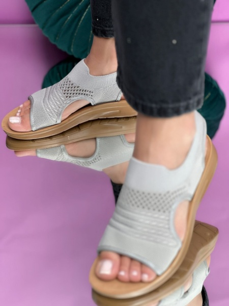 Sandale Cod:A 06 Grey - Img 3