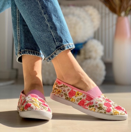 Espadrile Cod: E-113 Pink - Img 3