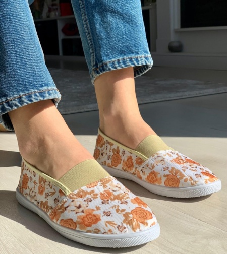 Espadrile cod: E-113 Yellow - Img 3