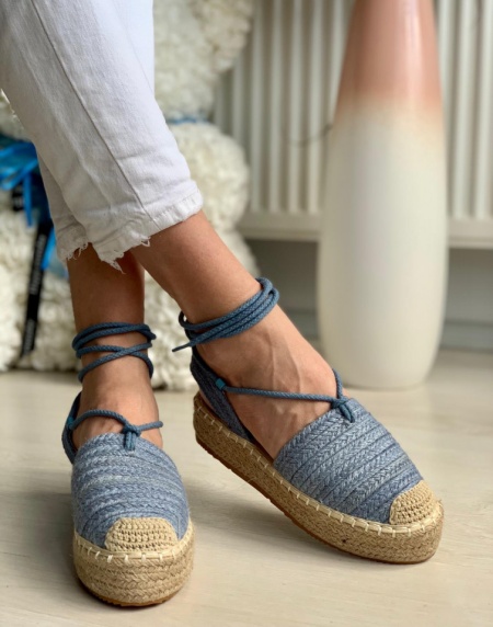 Espadrile Cod: Z8117-1 Blue - Img 3