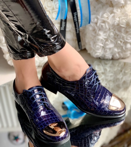Pantofi Casual Cod;3122-1 Blue - Img 2