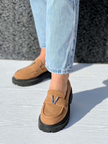 Pantofi Casual Cod:GO-9A Camel