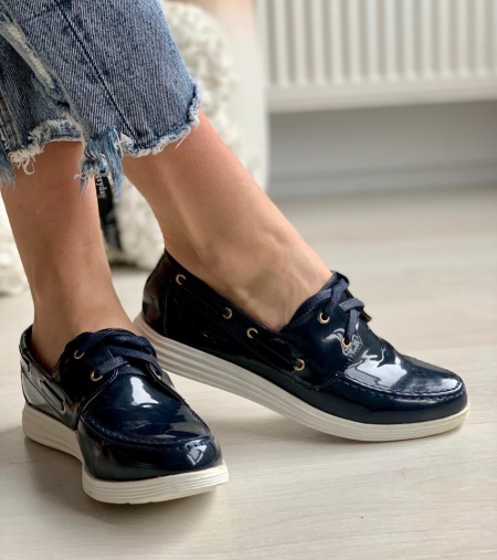 Pantofi Casual Cod: J1418 Navy - Img 2