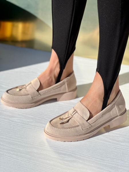 Pantofi Casual Cod:Z-3 Beige - Img 3