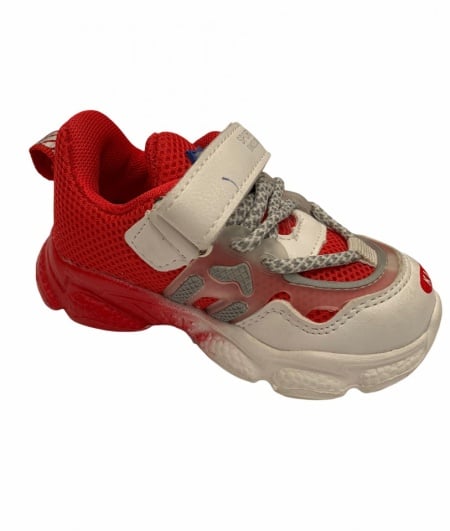 Pantofi Sport Cod: 4415 Red/White - Img 2