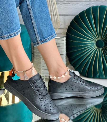Pantofi Sport Cod: A62 Black - Img 3