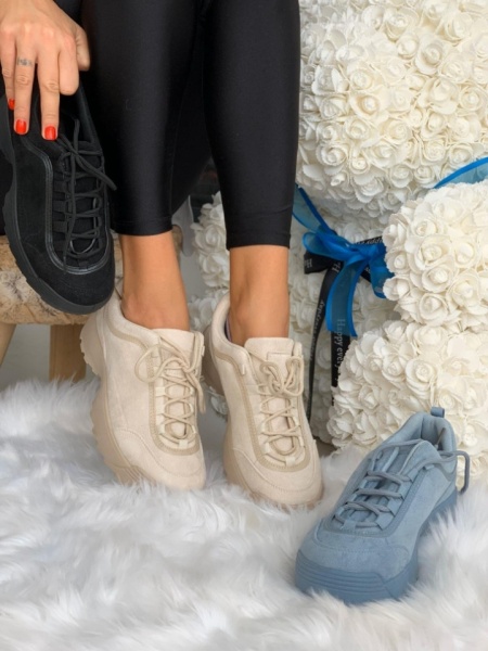 Pantofi sport cod: B-6837 Beige - Img 3