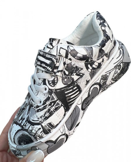 Pantofi sport Cod: C966-1 Black - Img 2