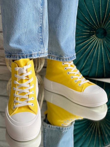 Pantofi sport cod: D2110M/ Yellow - Img 2