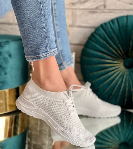 Pantofi sport cod: FZ-15 White - Img 3