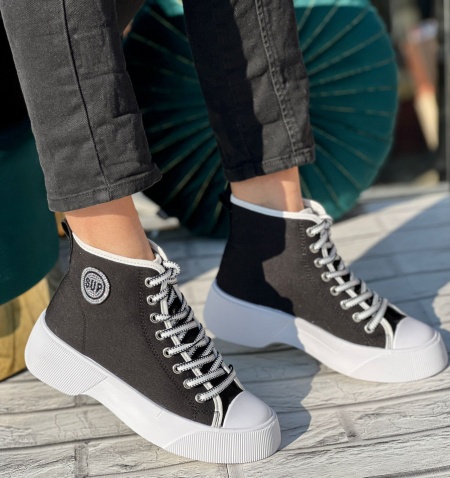 Pantofi sport cod: N7276Black - Img 2