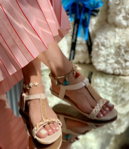 Sandale cod: Eda Beige - Img 2