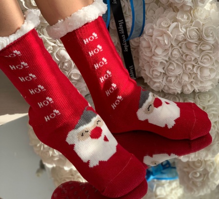 Sosete Imblanite Cod: Santa Red - Img 3