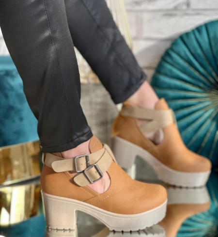 Botine cod: 1867-12 Camel - Img 2