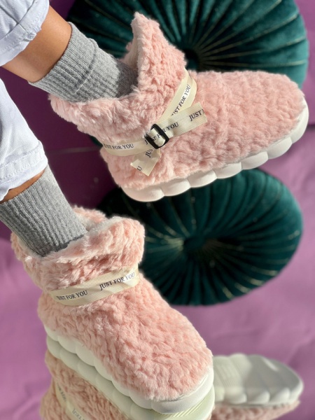 Ghete Plusate Cod: F-1 Pink - Img 2