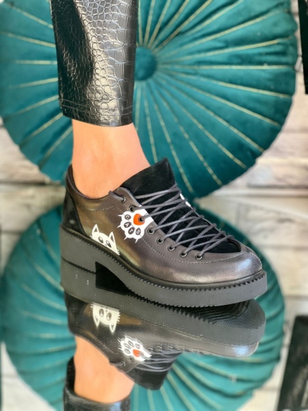 Pantofi Casual cod: B-050Kedi /Black - Img 3