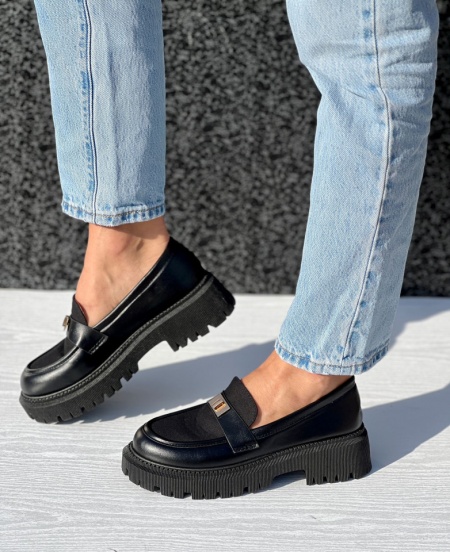 Pantofi Casual Cod:GO-17B Black - Img 2