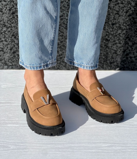 Pantofi Casual Cod:GO-9A Camel - Img 3