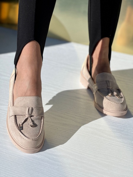 Pantofi Casual Cod:Z-3 Beige - Img 4