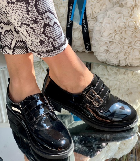Pantofi Cod: F-22 Black - Img 2