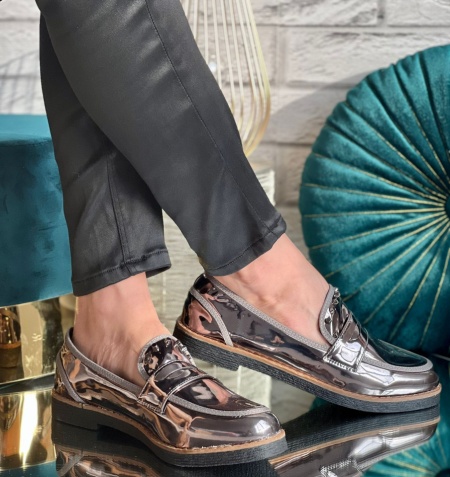 Pantofi cod: LX-52 Gunmetal - Img 2