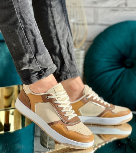 Pantofi Sport Cod: 1CD-1315 Khaki - Img 3