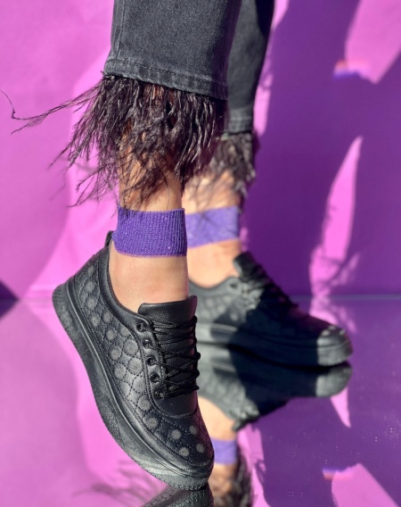 Pantofi Sport Cod: F57 Black - Img 2