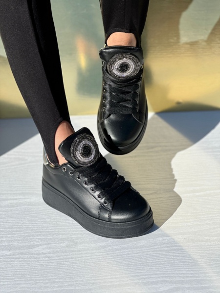 Pantofi Sport Cod: H203 Black - Img 2