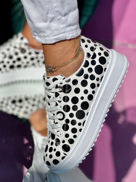 Pantofi Sport Cod: SX81 White/Black - Img 2