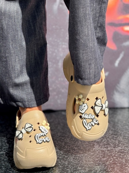 Saboti (CROCS) Cod:FG-2 Beige