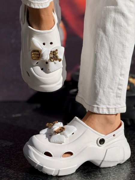 Saboti (CROCS) Cod: ZC-78 White