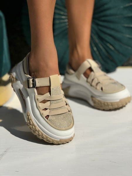 Sandale Cod:CL2409-5 Beige - Img 2