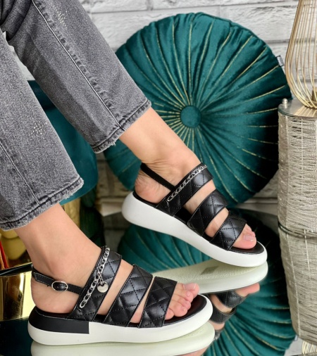 Sandale cod: PP221 Black