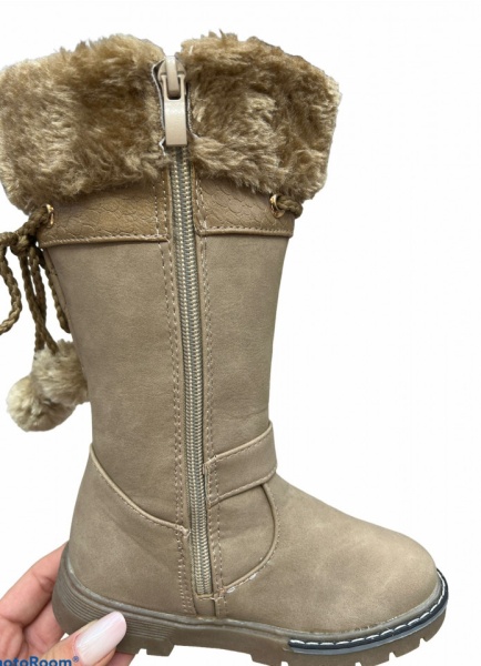 Cizme Cod: 022502 Beige - Img 2