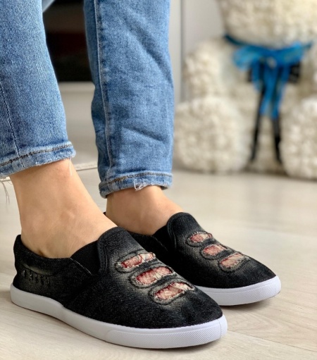 Espadrile Cod: H- 889 Black - Img 2