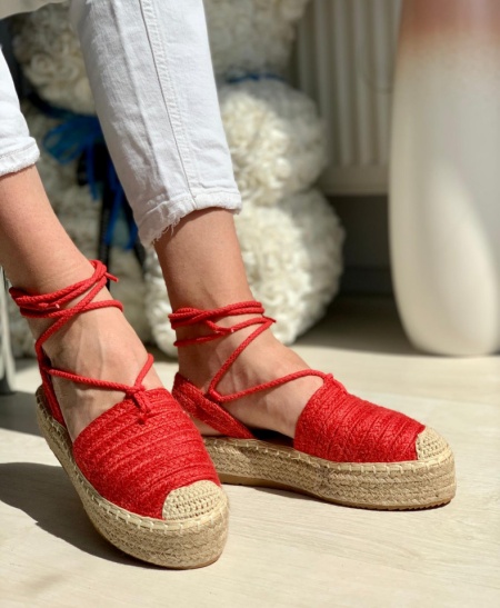 Espadrile Cod: Z8117-1 Red